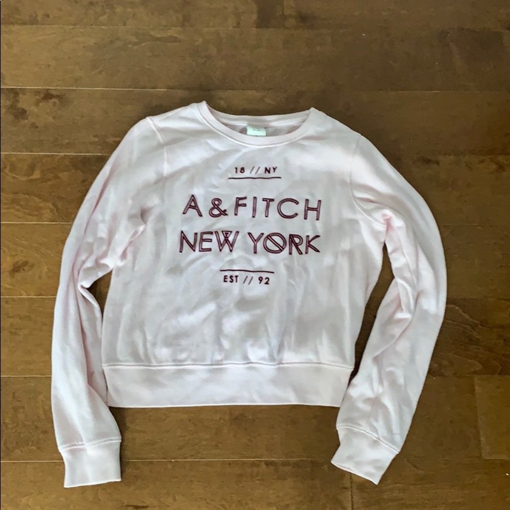 Abercrombie & Fitch Pink Pullover (size small)